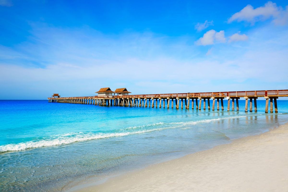 blue water naples pier