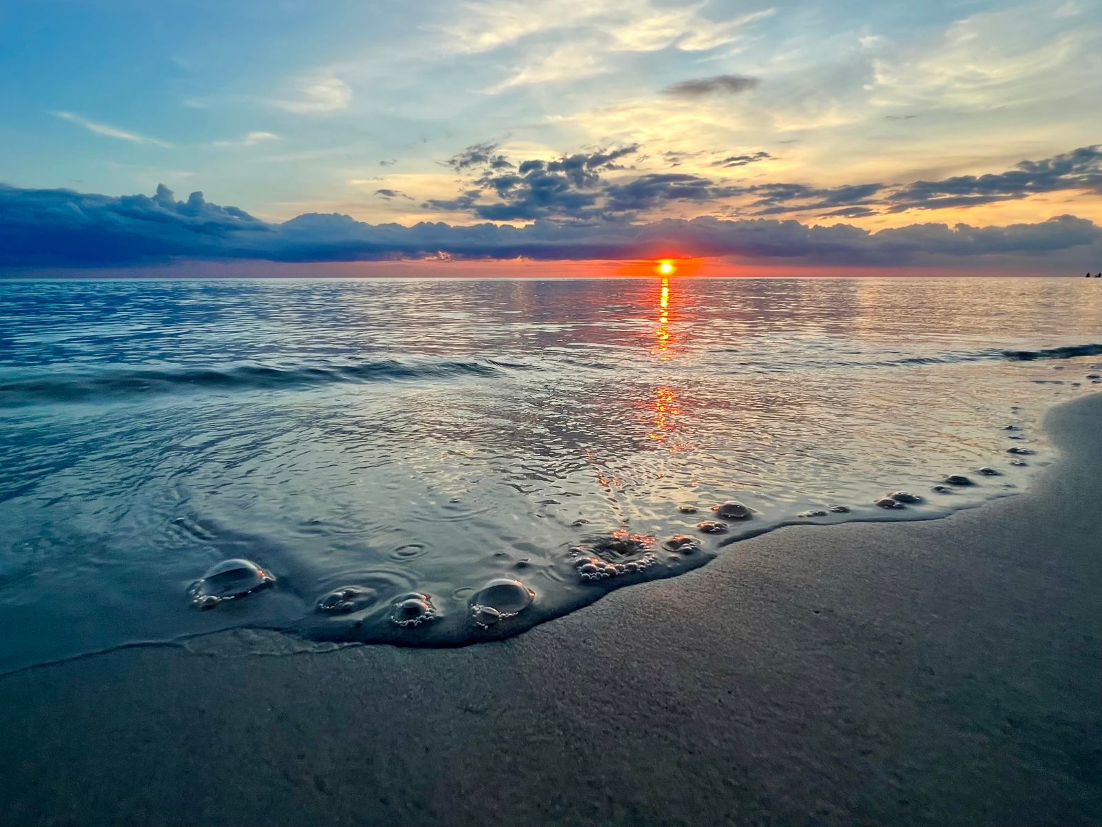 sunrise on the beach