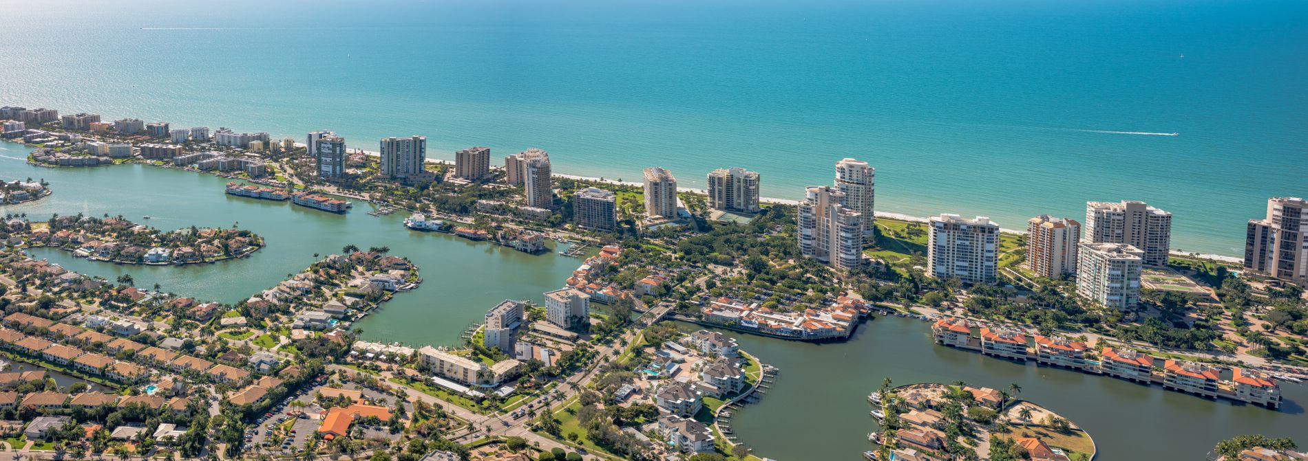 naples aerial view